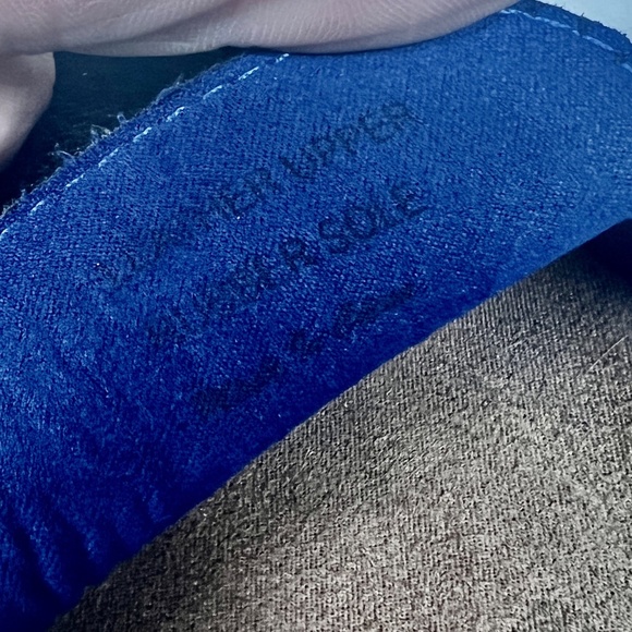 Donald J. Pliner Varran Black Pebbled Leather Loafer/Moc w/ Blue Contrast Stitch - Picture 13 of 13